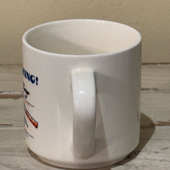 Vintage Fishing Coffee Mug I'd Rather be Fishing - 1978 - Picture 4 of 6